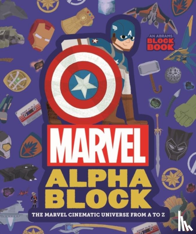  - Marvel Alphablock (An Abrams Block Book)