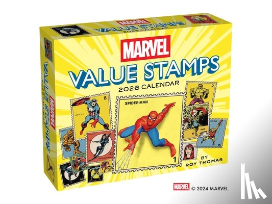 Marvel Entertainment - Marvel Value Stamps 2026 Day-to-Day Calendar
