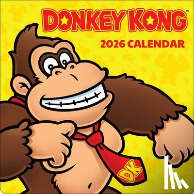 Nintendo - Donkey Kong 2026 Wall Calendar