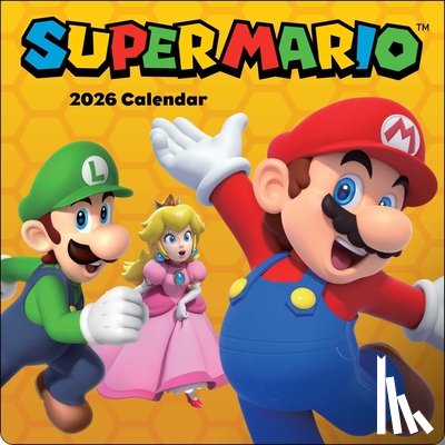 Nintendo - Super Mario 2026 Wall Calendar