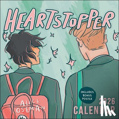 Oseman, Alice - Heartstopper 2026 Wall Calendar with Bonus Poster