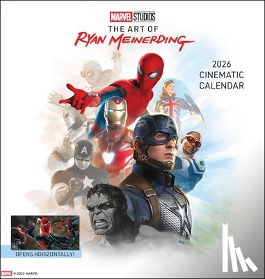Marvel Entertainment - Marvel Studios: The Art of Ryan Meinerding 2026 Cinematic Wall Calendar