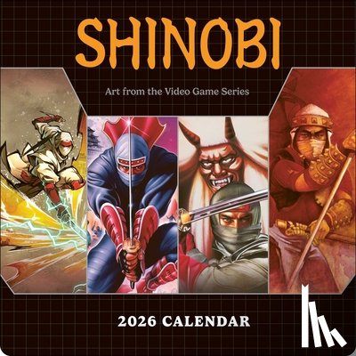 Sega - Shinobi 2026 Wall Calendar