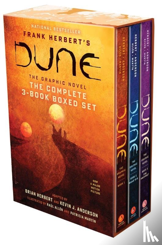 Herbert, Brian, Anderson, Kevin J. - Dune: The Graphic Novel: The Complete 3-Book Boxed Set
