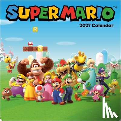 Nintendo - Super Mario 2027 Wall Calendar