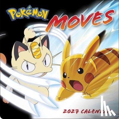 Pokemon - Pokemon Moves 2027 Wall Calendar