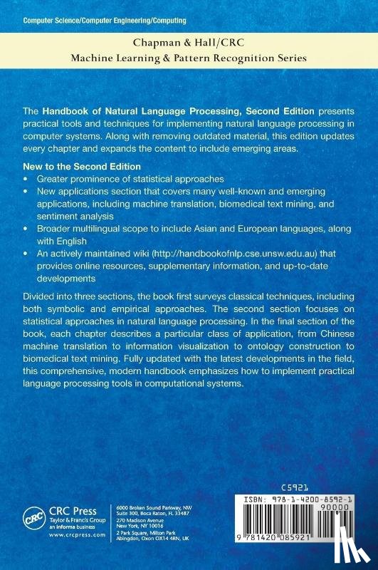  - Handbook of Natural Language Processing