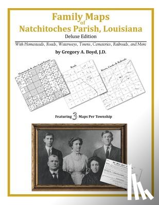 Boyd J. D., Gregory a. - Family Maps of Natchitoches Parish, Louisiana