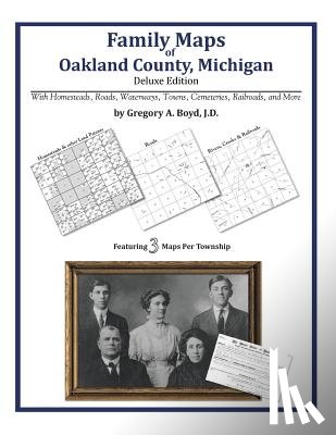 Boyd J. D., Gregory a. - Family Maps of Oakland County, Michigan