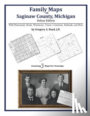 Boyd J. D., Gregory a. - Family Maps of Saginaw County, Michigan