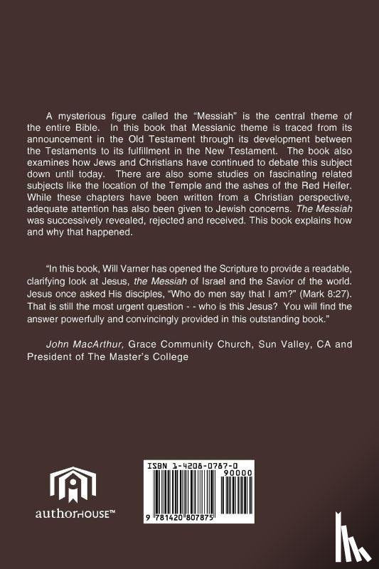 Varner, William - The Messiah
