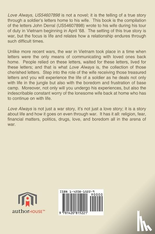 Hargroder, John Derral - Love Always US54607898