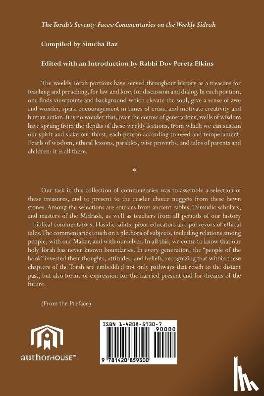 Raz, Compiled by Simcha - The Torah's Seventy Faces