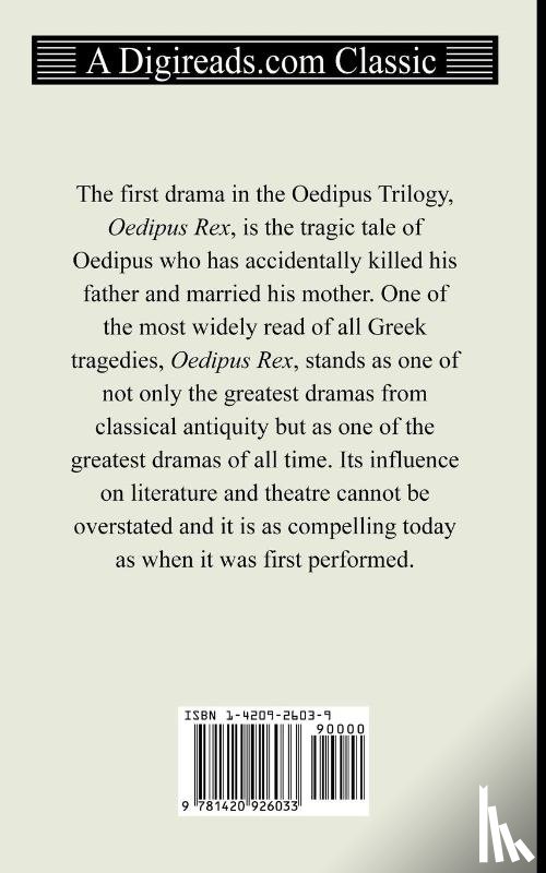 Sophocles - Oedipus Rex