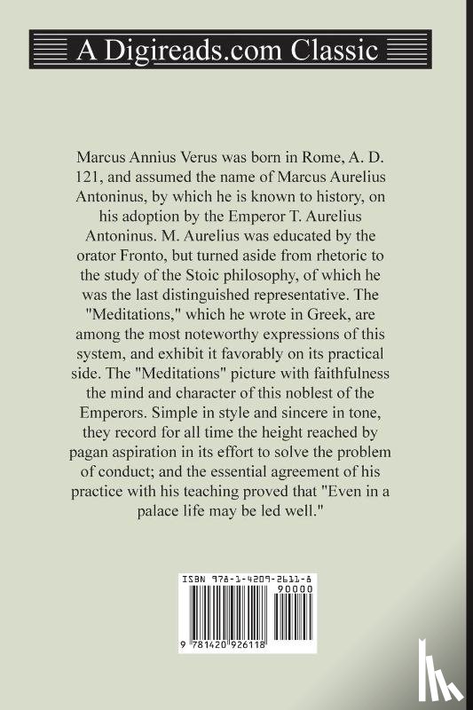 Aurelius, Marcus - The Meditations of Marcus Aurelius
