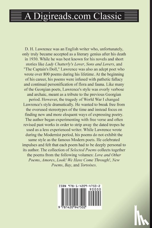 Lawrence, D H - The Collected Poetry of D. H. Lawrence