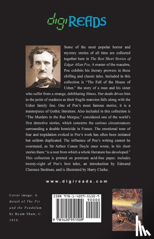 Poe, Edgar Allan - The Best Short Stories of Edgar Allan Poe (Illustrated by Harry Clarke with an Introduction by Edmund Clarence Stedman)