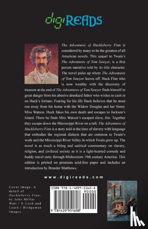 Twain, Mark - The Adventures of Huckleberry Finn (with an Introduction by Brander Matthews)