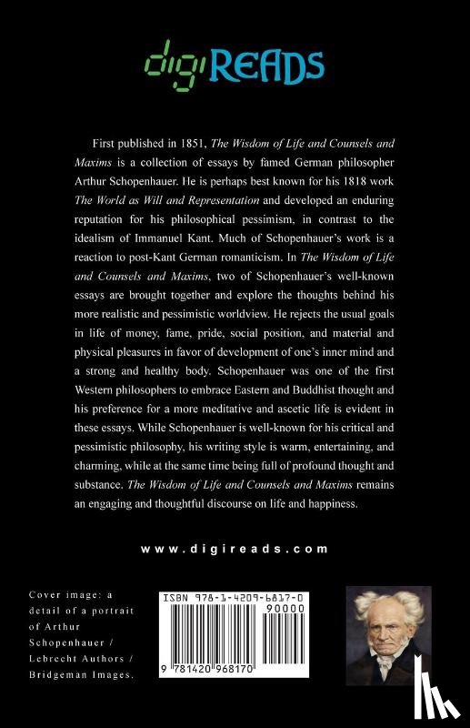Schopenhauer, Arthur - The Wisdom of Life and Counsels and Maxims