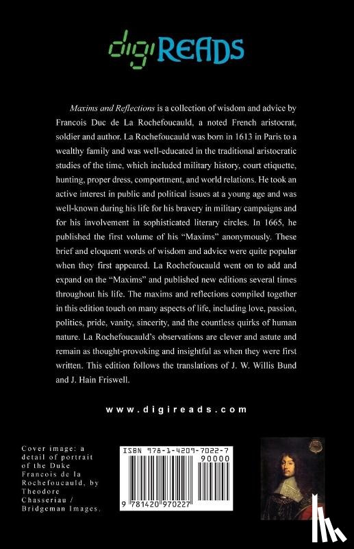La Rochefoucauld - Maxims and Reflections