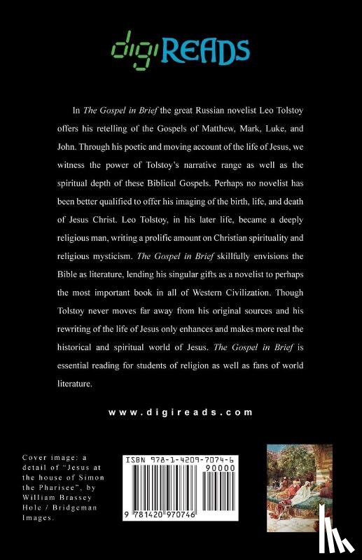 Tolstoy, Leo - The Gospel in Brief