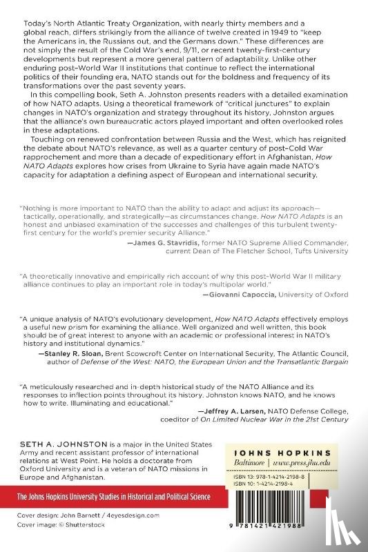 Johnston, Seth A. (Assistant Professor of International Relations - How NATO Adapts