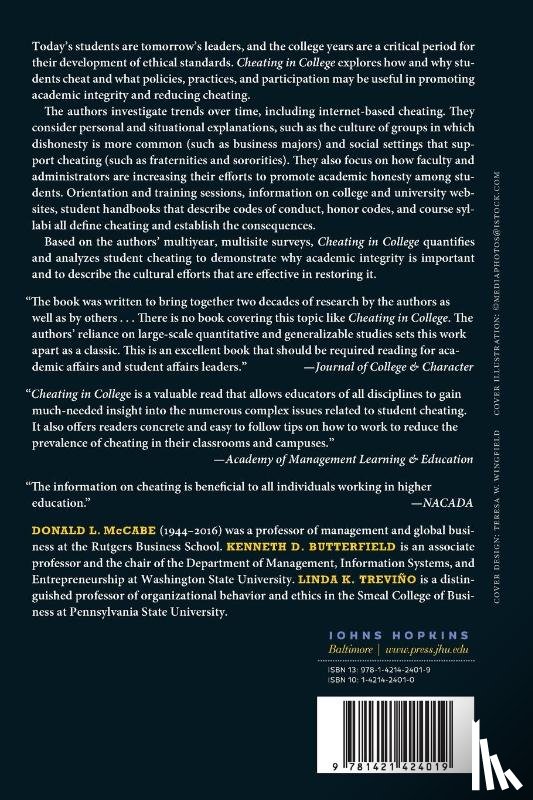 McCabe, Donald L. (Rutgers Business School), Butterfield, Kenneth D. (Washington State University), Trevino, Linda K. (Distinguished Professor of Organizational Behavior and Ethics - Cheating in College