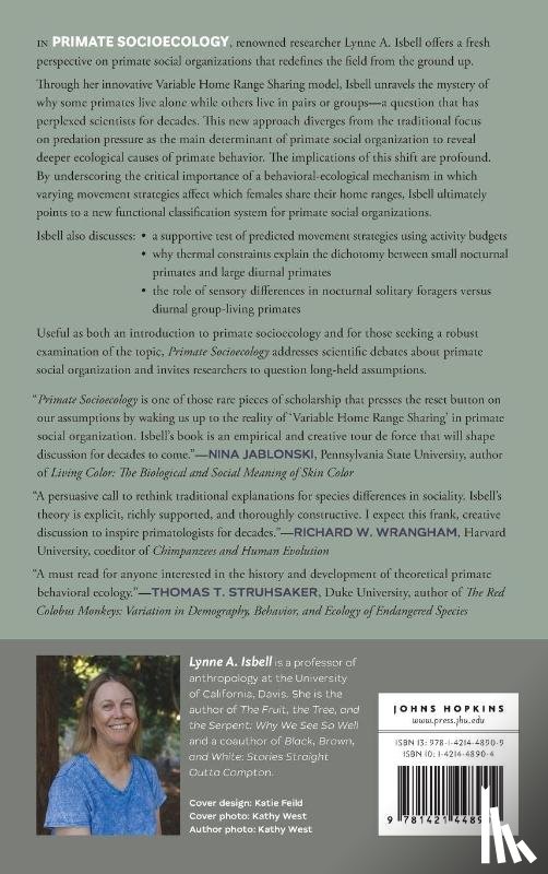 Isbell, Lynne A. - Primate Socioecology
