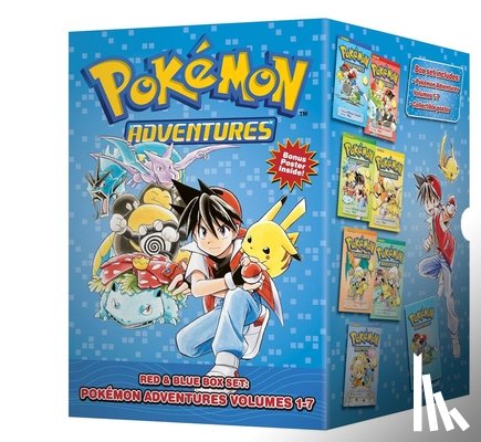 Kusaka, Hidenori - Pokemon Adventures Red & Blue Box Set (Set Includes Vols. 1-7)