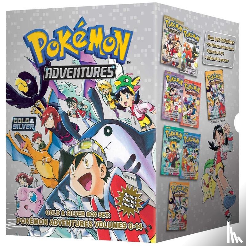 Kusaka, Hidenori - Pokemon Adventures Gold & Silver Box Set (Set Includes Vols. 8-14)