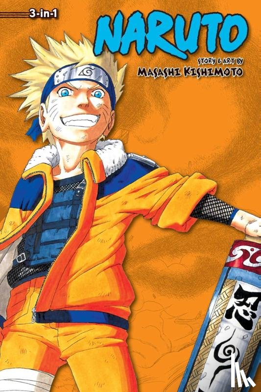 Kishimoto, Masashi - Naruto (3-in-1 Edition), Vol. 4