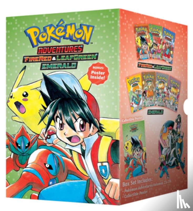 Kusaka, Hidenori - Pokemon Adventures FireRed & LeafGreen / Emerald Box Set