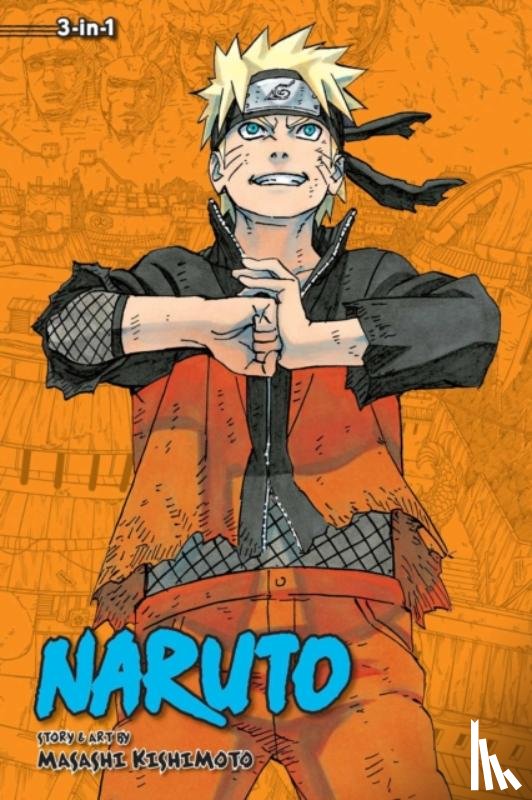Kishimoto, Masashi - Naruto (3-in-1 Edition), Vol. 22