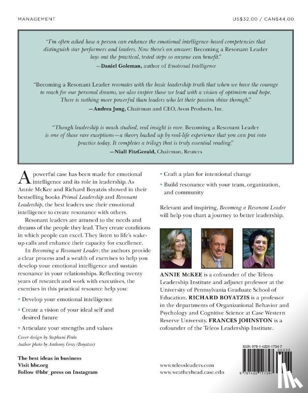 McKee, Annie, Boyatzis, Richard E., Johnston, Fran - Becoming a Resonant Leader
