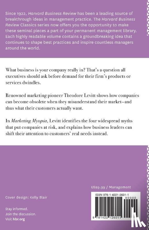 Levitt, Theodore - Marketing Myopia