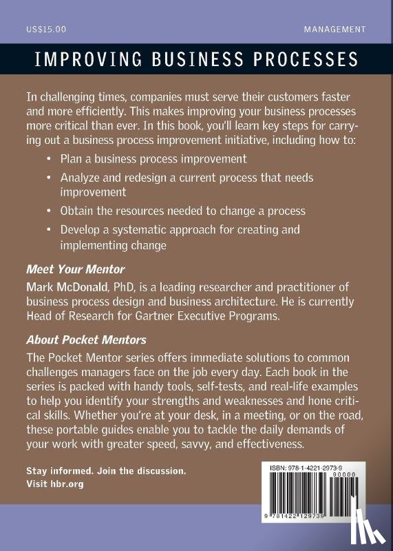 Harvard Business Review - Improving Business Processes