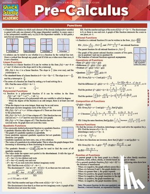 Yablonsky, Ken - Pre - Calculus