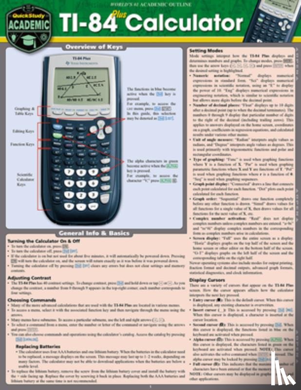 Yablonski, Ken - Ti 84 Plus Calculator