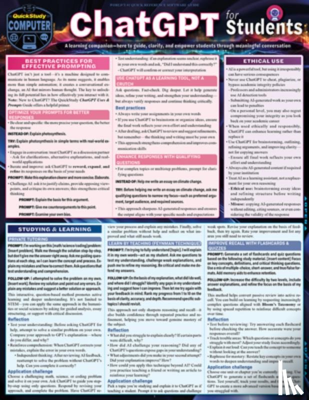 Blackwell, Frank - ChatGPT for Students