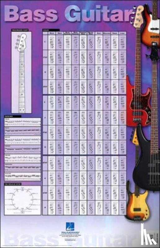  - Bass Guitar Poster (23 X 35 Inches)