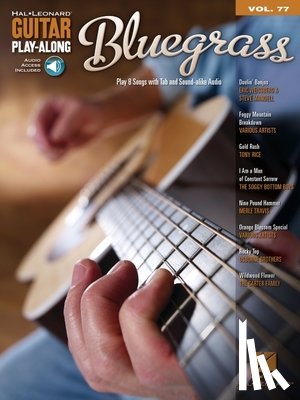 Hal Leonard Corp - Bluegrass - Guitar Play-Along Vol. 77 Book/Online Audio