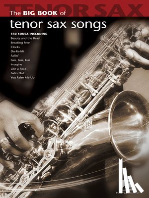  - Big Book Of Tenor Saxophone Songs