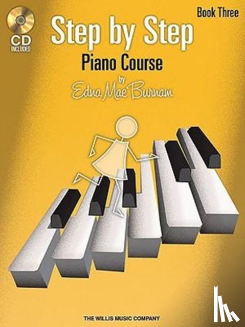 Burnam, Edna Mae - Step by Step Piano Course - Book 3 with CD