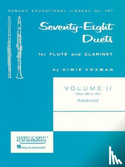  - 78 DUETS FOR FLUTE & CLARINET