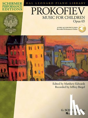 Prokofiev, Sergei, Biegel Jeffrey - MUSIC FOR CHILDREN OP 65