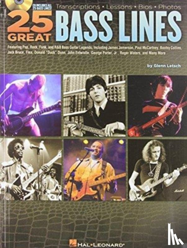 Letsch, Glenn - 25 Great Bass Lines