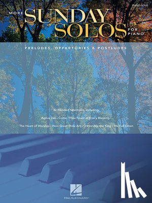 Hal Leonard Corp - More Sunday Solos for Piano: Preludes, Offertories & Postludes