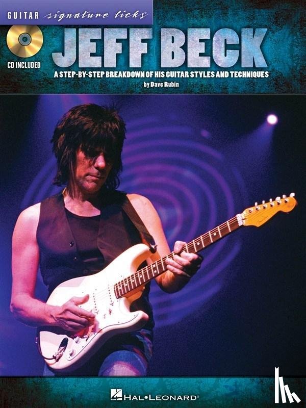 Rubin, Dave - Jeff Beck - Guitar Signature Licks (Book/Online Audio)