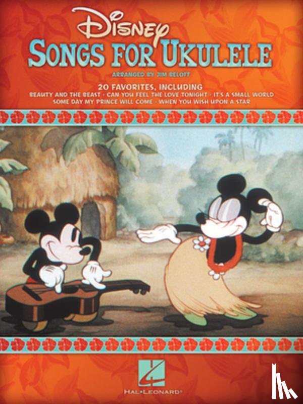 Hal Leonard Corp - Disney Songs for Ukulele
