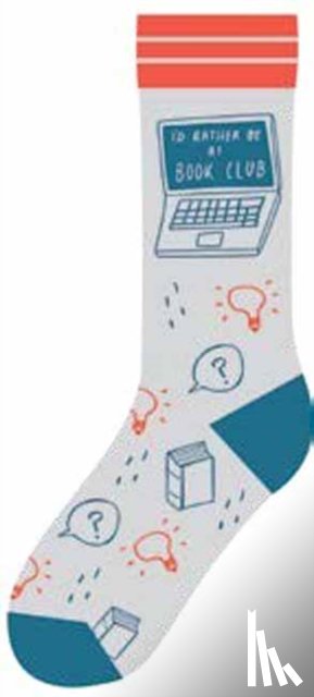 Publisher, Gibbs Smith - I'd Rather Be at Book Club Socks